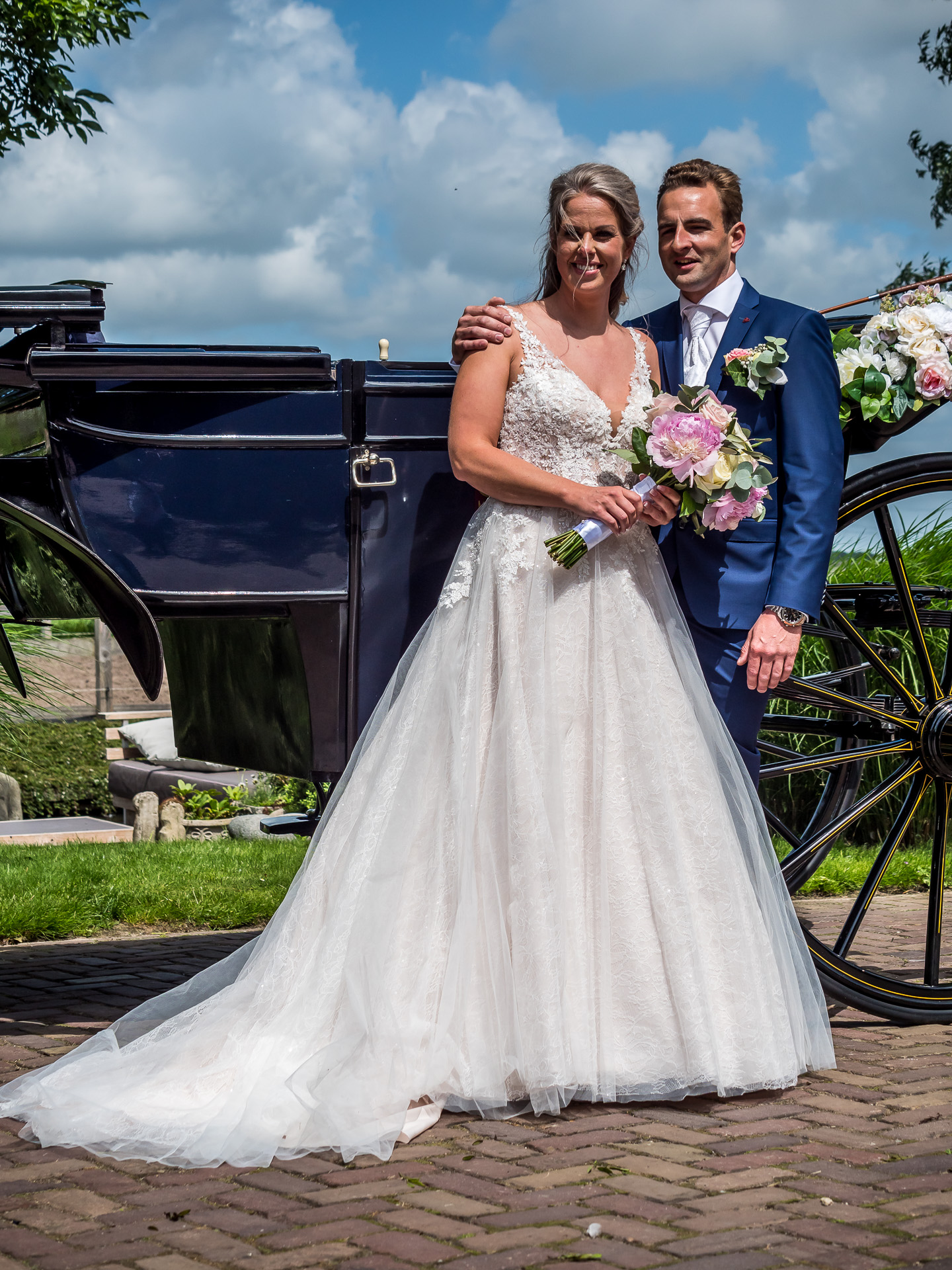 Foto uit een trouwreportage gemaakt door gemaakt door portretfotograaf Ed van der Weijden.