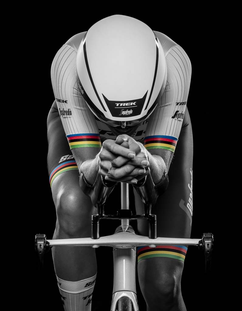 Portret van wereldkampioen tijdrijden Ellen van Dijk